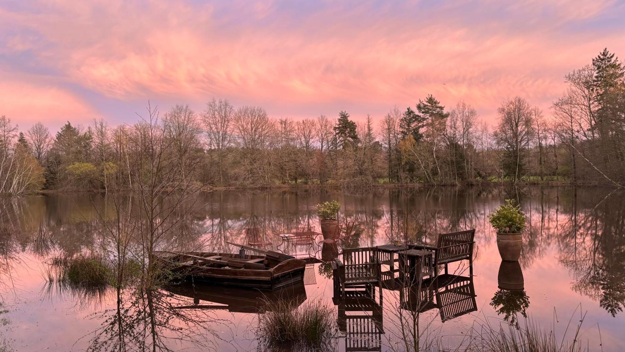 Paradis Perdu En Sologne Avec Plage Privee Villeny Luaran gambar