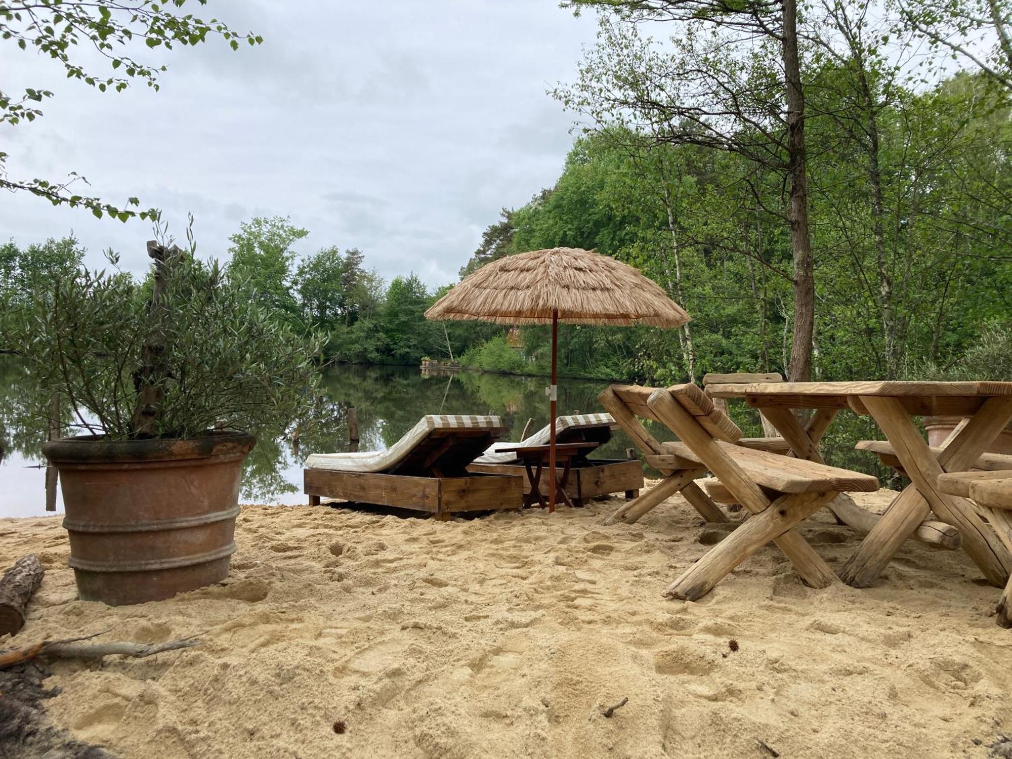 Paradis Perdu En Sologne Avec Plage Privee Villeny Luaran gambar
